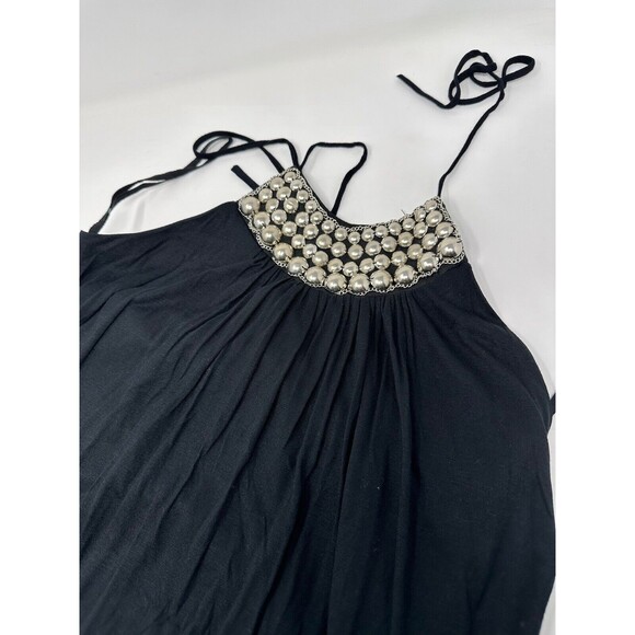 Y2K Sleeveless open back Black Accent USA vintage size L/G - Picture 7 of 7